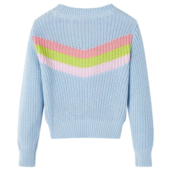Knitted Children's Sweater Blue 116