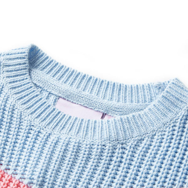 Knitted Children's Sweater Blue 116