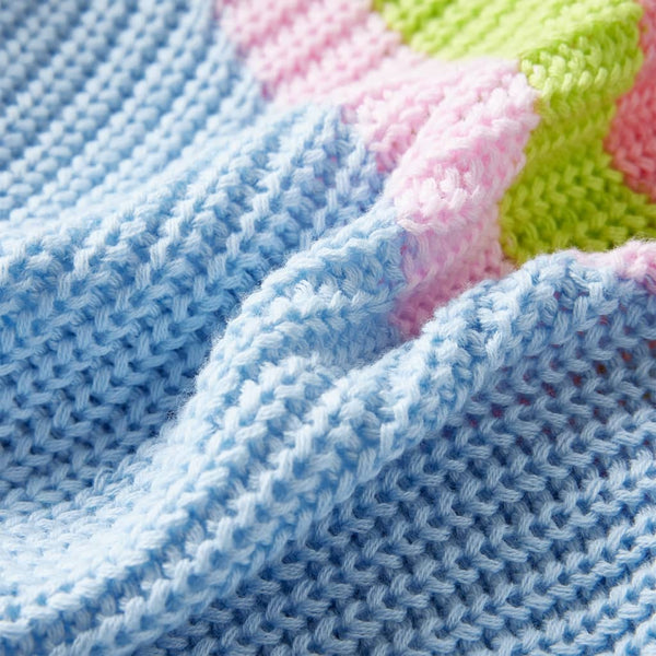 Knitted Children's Sweater Blue 116