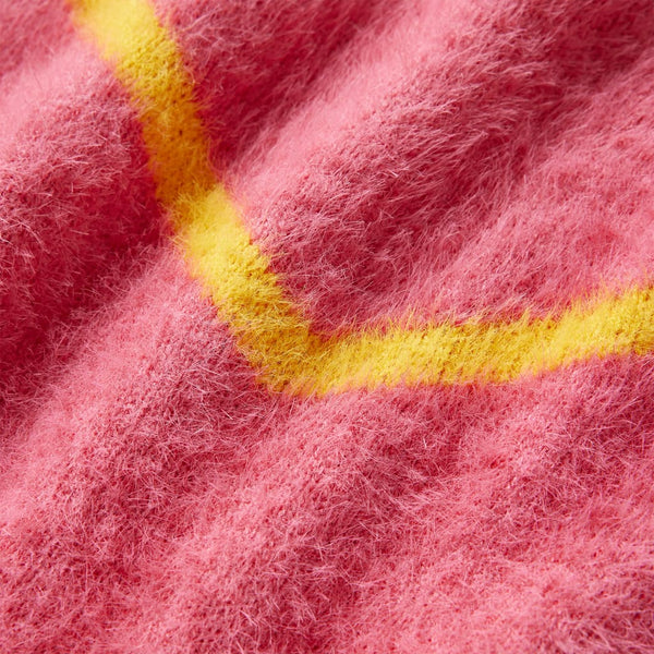 Knitted Kids' Jumper Old Rose 140