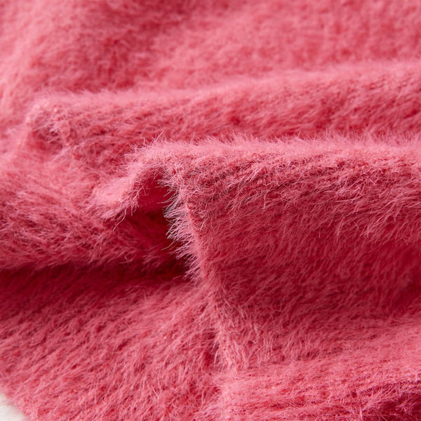 Knitted Kids' Jumper Old Rose 140
