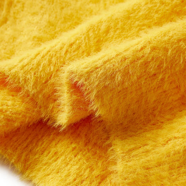Pull enfant tricoté Ocre foncé 104