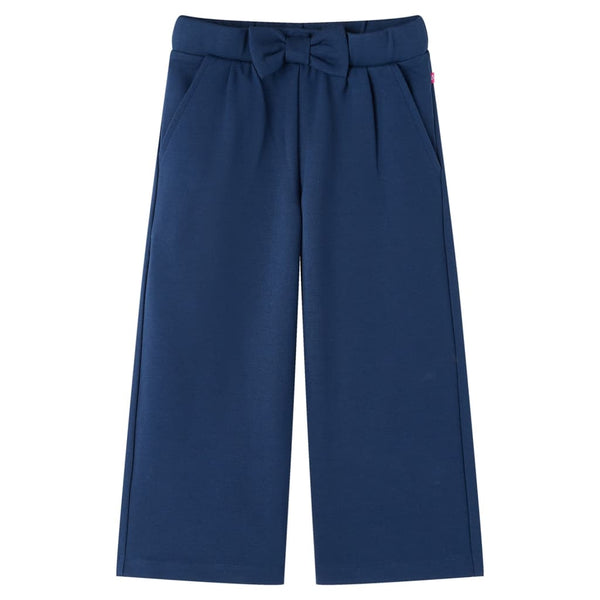 Kinderhosen mit Weiten Beinen Marineblau 104