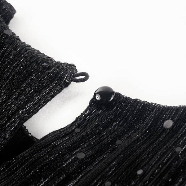 Kinderkleid mit Langen Ärmeln Schwarz 92