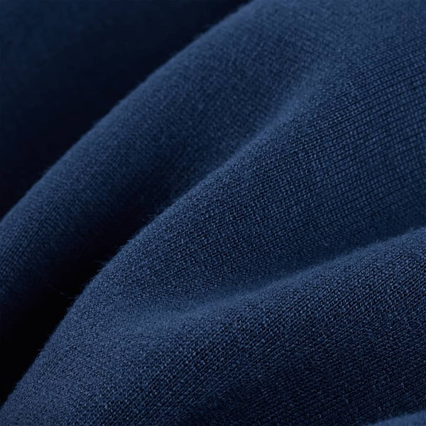 Kinderhose mit Schwarzen Zierleisten Marineblau 140