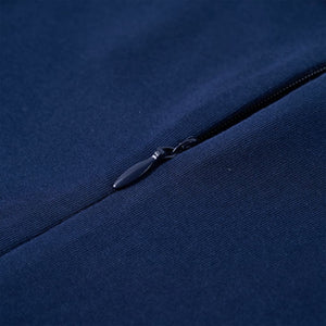 Kinderkleid mit Langen Ärmeln Marineblau 128