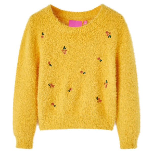 Children's Knitted Jumper Ochre 104