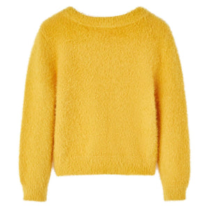 Children's Knitted Jumper Ochre 140