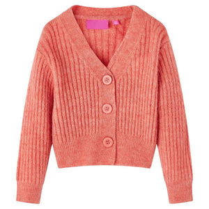 Cardigan Enfant Rose Moyen 104