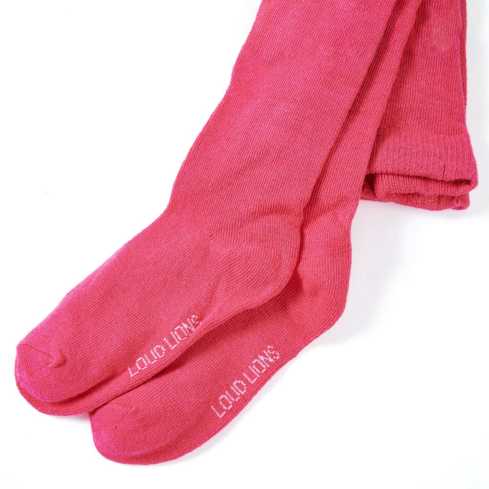 Kinderstrumpfhose Knallrosa 116