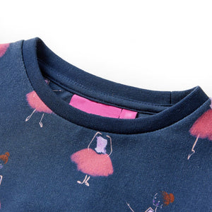 Kinderkleid Marineblau 116
