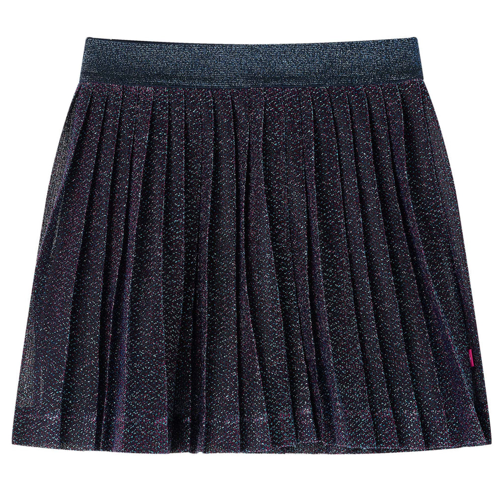 Kinderrock mit Glitzer Marineblau 104