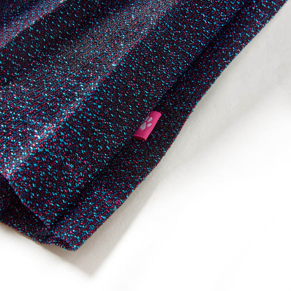 Kinderrock mit Glitzer Marineblau 104