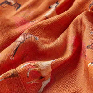 Jupe enfant cognac 128