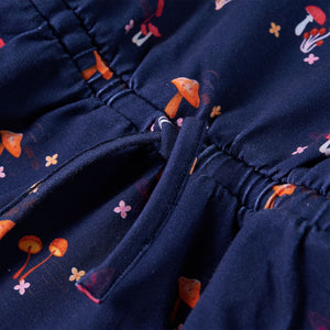 Kinderkleid Marineblau 104