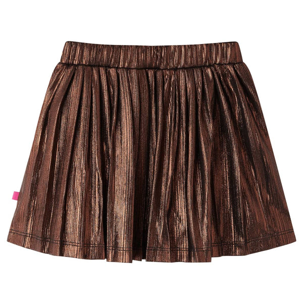 Kinderrock mit Glitzer Cognac 92