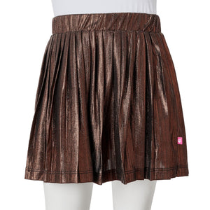 Kinderrock mit Glitzer Cognac 92