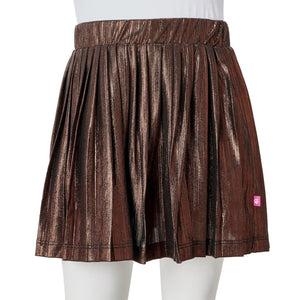 Kinderrock mit Glitzer Cognac 104