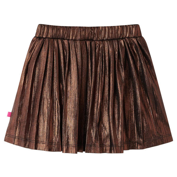 Kinderrock mit Glitzer Cognac 116