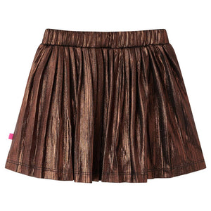 Kinderrock mit Glitzer Cognac 128