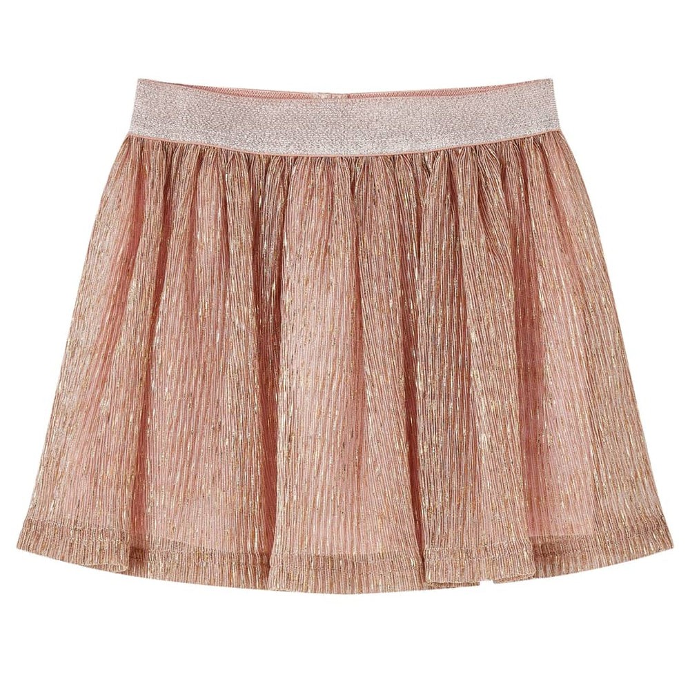 Kinderrock mit Glitzer Zartrosa 116