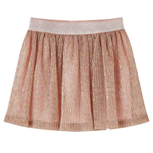 Kinderrock mit Glitzer Zartrosa 116