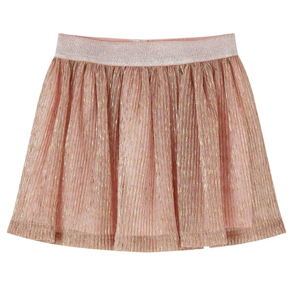 Kinderrock mit Glitzer Zartrosa 116