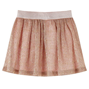 Kinderrock mit Glitzer Zartrosa 140