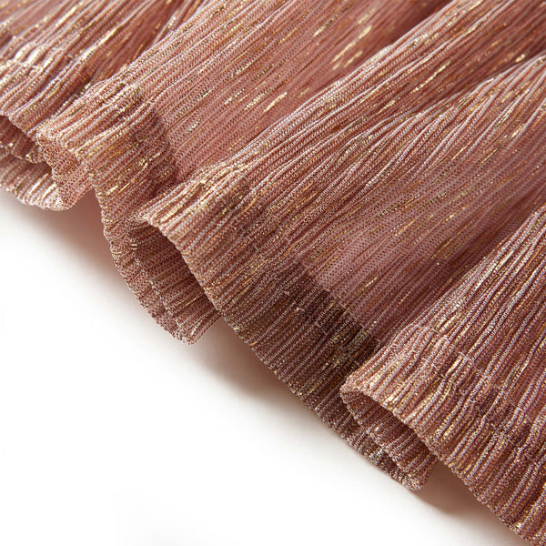 Kinderrock mit Glitzer Zartrosa 140