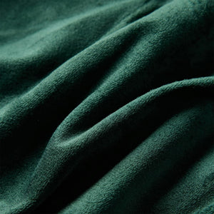 Kinderbluse mit Rüschen Dunkelgrün 128