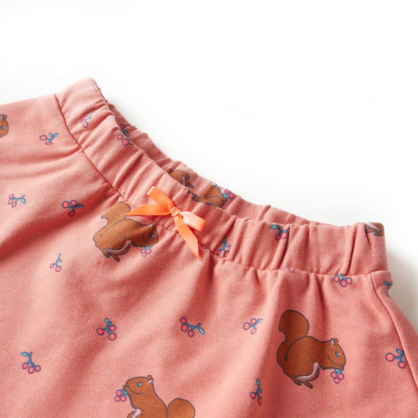 Jupe enfant vieux rose 128