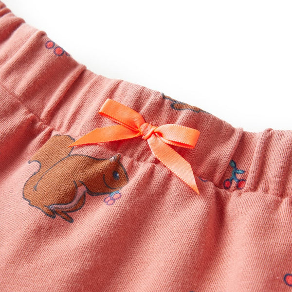 Jupe enfant vieux rose 128