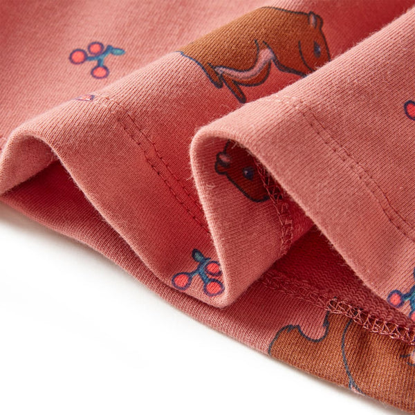 Jupe enfant vieux rose 128