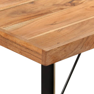 Akazie Bartisch mit Eisengestell, 150 cm