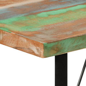 Bartisch Altholz Massiv und Eisen 110x55 cm