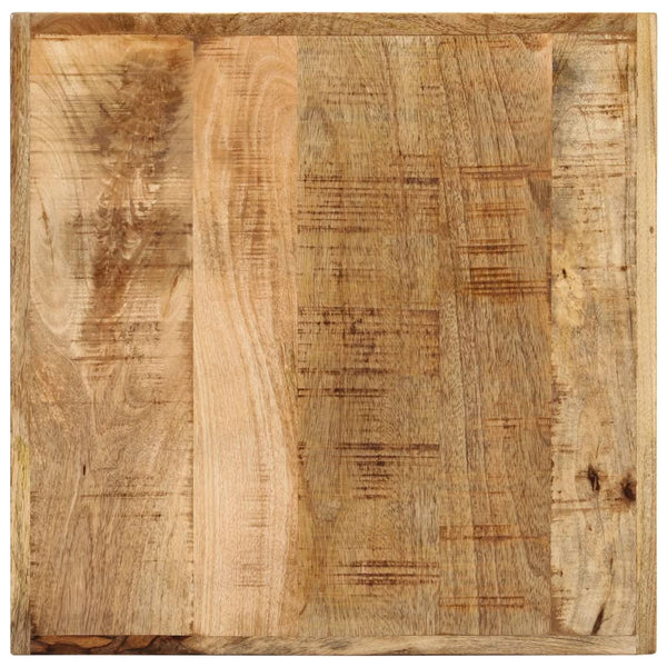 Bartisch Mango Massivholz & Eisen 55x55 cm