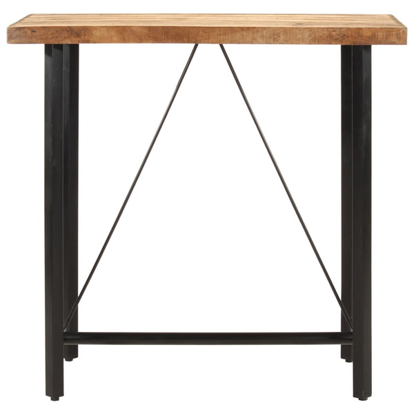 Massivholz Bartisch Mango & Eisen 110cm