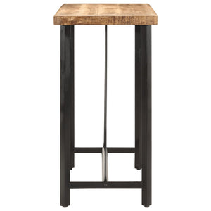 Massivholz Bartisch Mango & Eisen 110cm