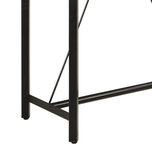 Massivholz Bartisch Mango & Eisen 110cm