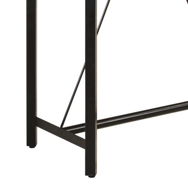 Massivholz Bartisch Mango & Eisen 110cm