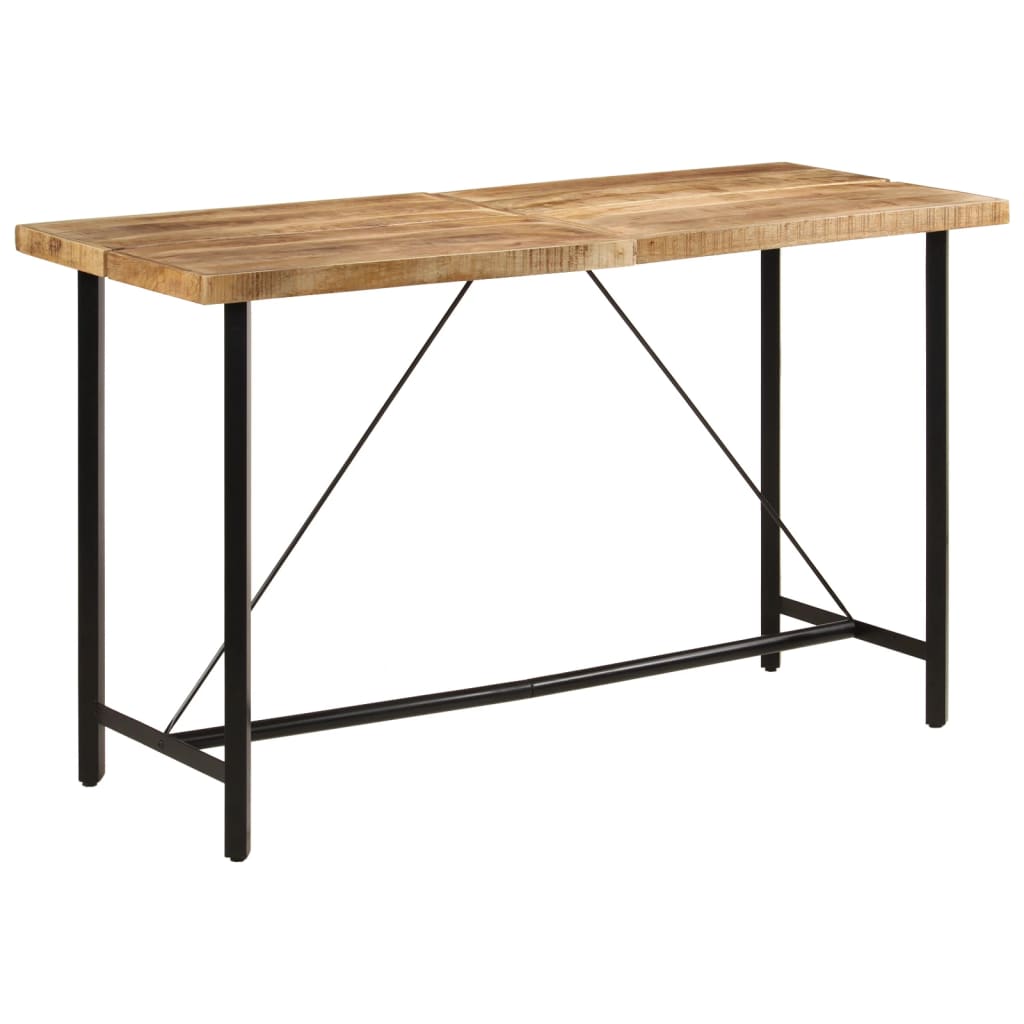 Bartisch Mango Massivholz & Eisen 180cm