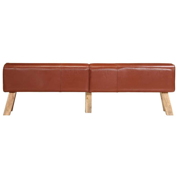 Echtleder Turnbock Bank Braun 160cm