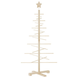 Holz Weihnachtsbaum 125cm Kiefer zum Schmücken