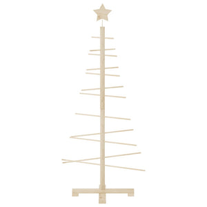 Holz Weihnachtsbaum 125cm Kiefer zum Schmücken