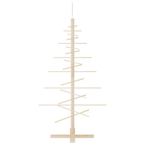 Holz Weihnachtsbaum 125cm Kiefer zum Schmücken