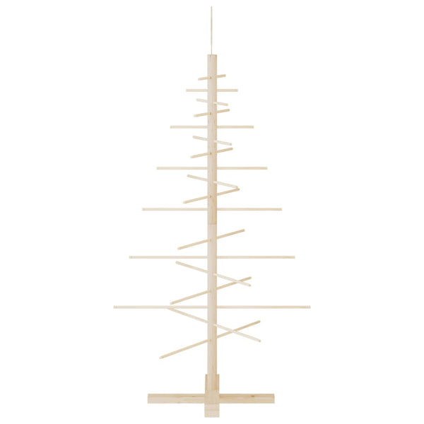 Holz Weihnachtsbaum 125cm Kiefer zum Schmücken