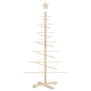 Holz Weihnachtsbaum 125cm Kiefer zum Schmücken