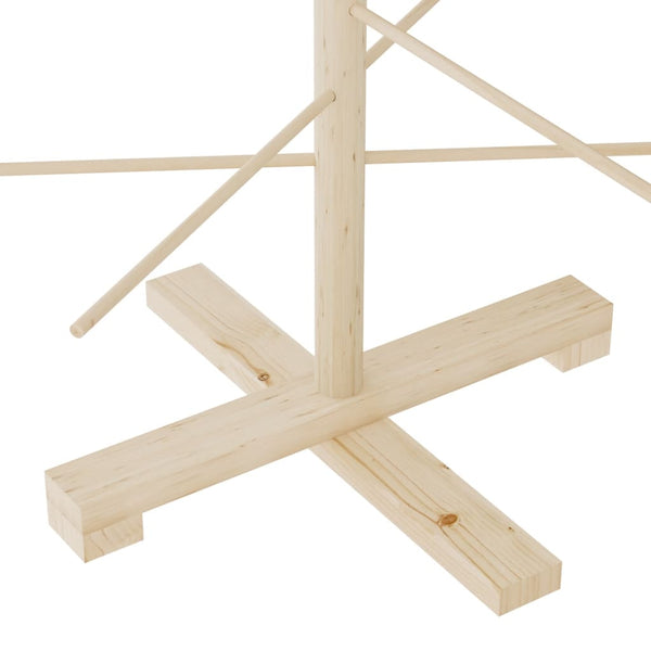 Holz Weihnachtsbaum 125cm Kiefer zum Schmücken