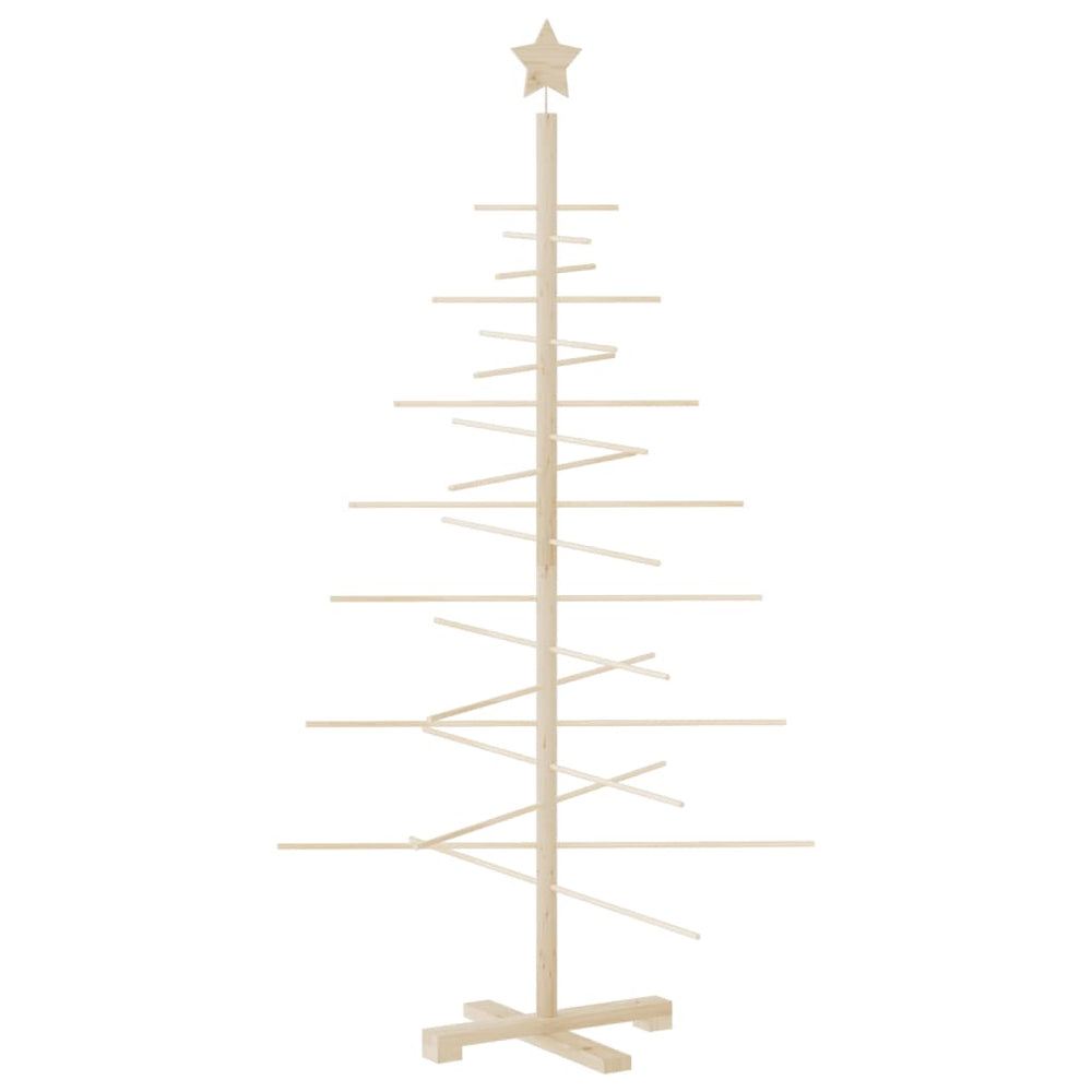 Holz Weihnachtsbaum 150cm Kiefer zum Schmücken