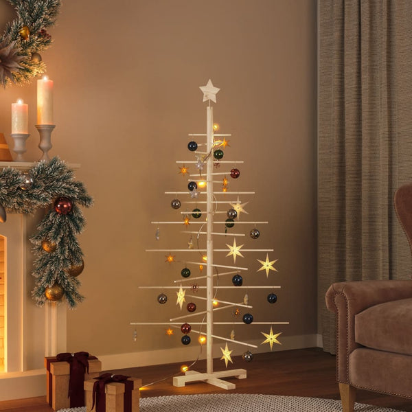 Holz Weihnachtsbaum 150cm Kiefer zum Schmücken
